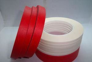 赤いペット高温抵抗力があるのための合成のクレープ紙の保護テープ